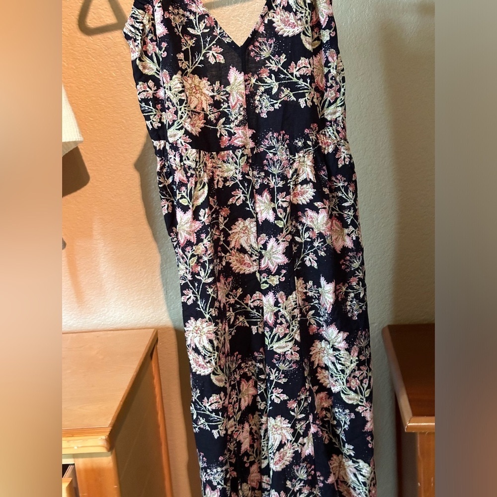 Free People Stand Out Printed Jumpsuit romper - Picture 6 of 8
